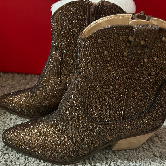 Betsey Johnson Diva Booties 8.5 - Picture 4 of 8